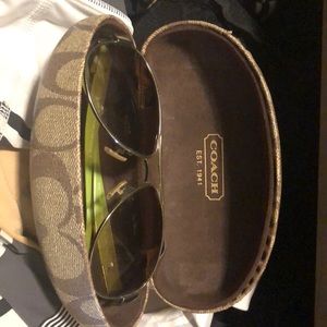 Coach Aviator sunglasses